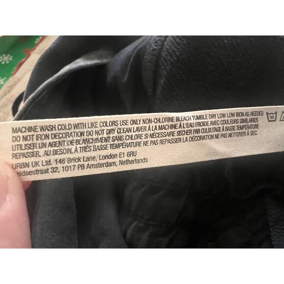 Free People Movement Inbound Stretch Cotton Jumpsuit L Black Streetwear Chic - Picture 11 of 11